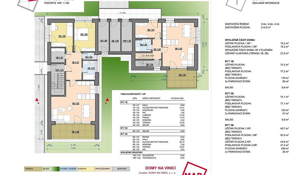 Prodej bytu 3+kk 77 m², Němčičky – náhled fotky 10