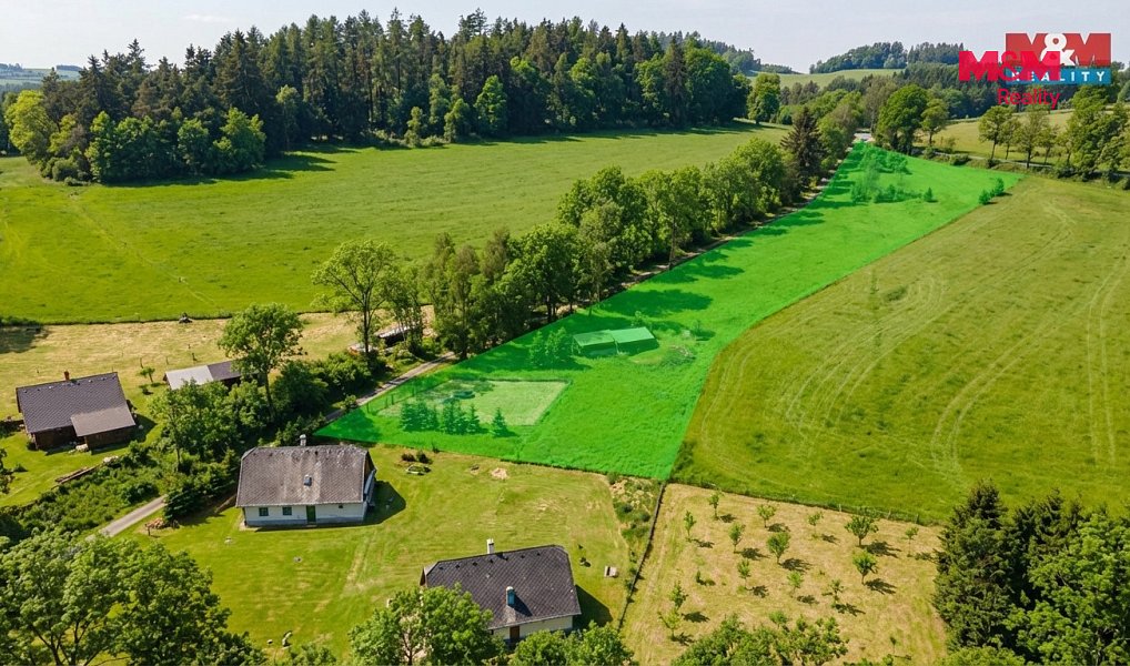 Prodej stavebního pozemku 5 241 m², Dalečín – náhled fotky 2