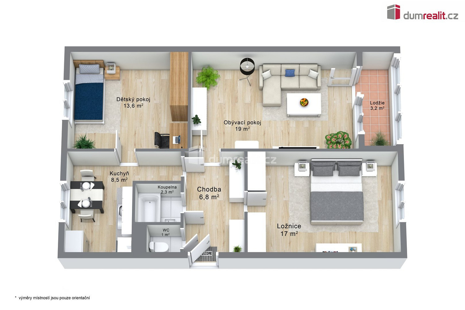 Prodej bytu 3+1 69 m² – fotografie 2