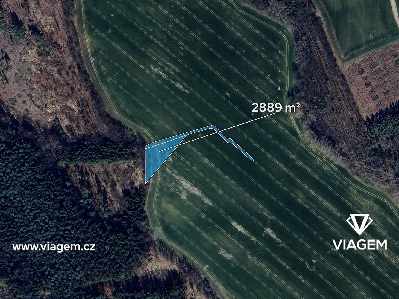 Prodej pole 697 m² – fotografie 2
