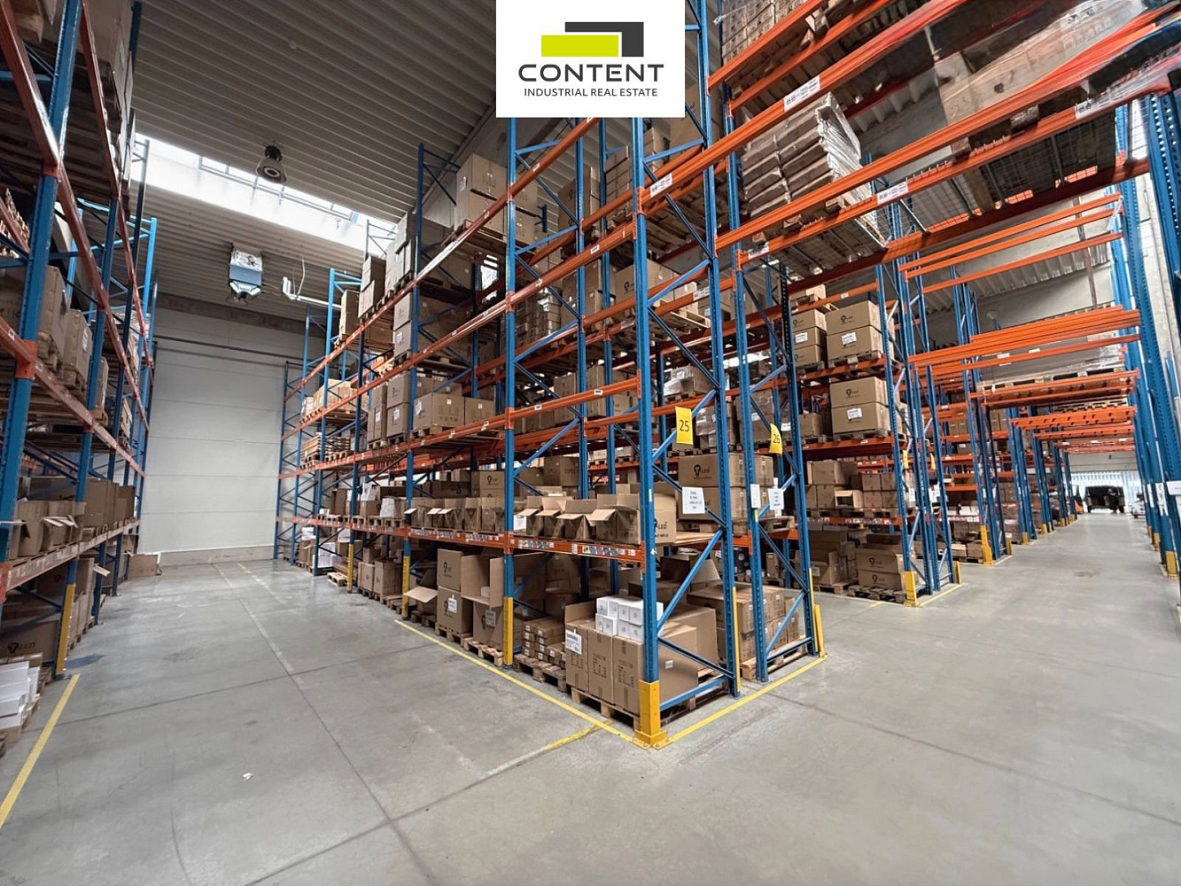 Pronájem skladovacích prostor 2 695 m²