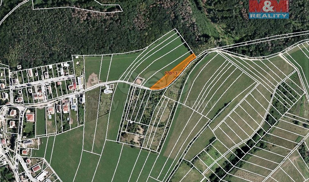 Prodej pole 747 m², Hostěnice – náhled fotky 3