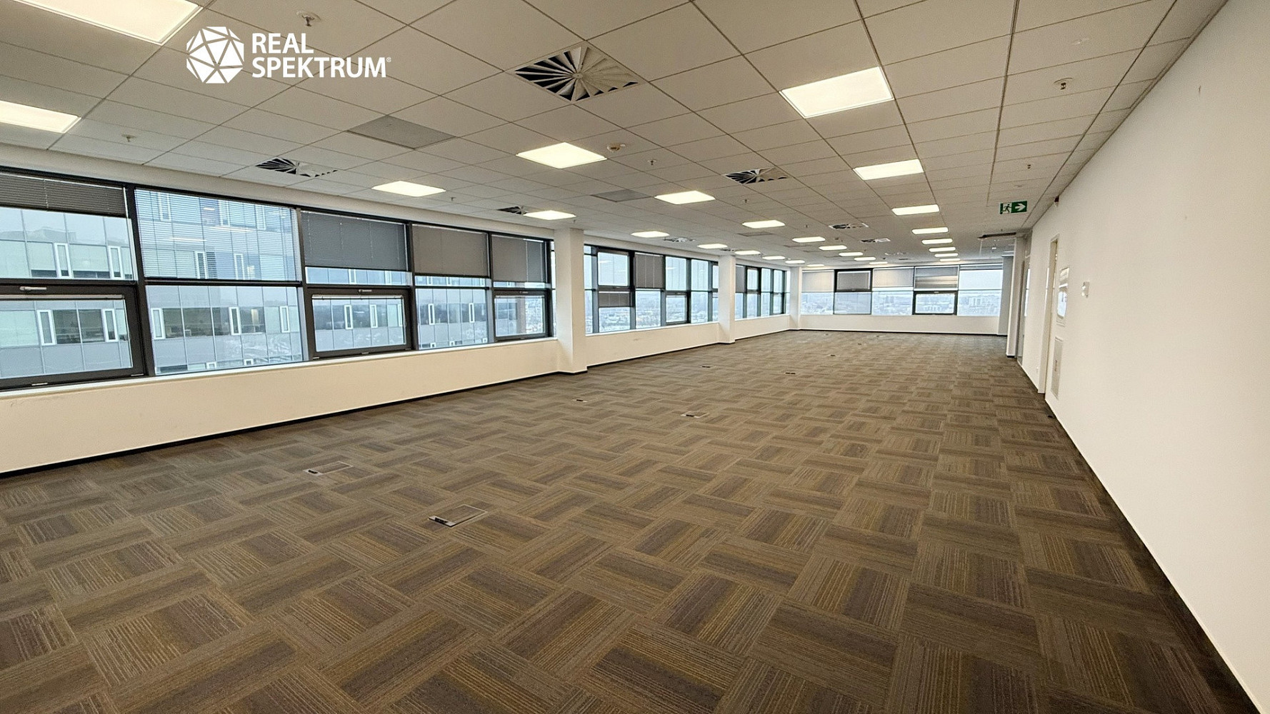 Pronájem kancelářského celku 140 m² - 2. NP, ulice Holandská, Brno – pohled 4