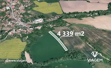 Prodej pole 4 339 m², Kelč, okres Vsetín
