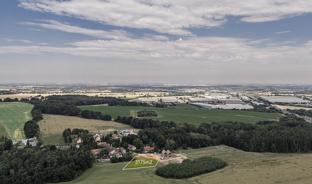 Prodej stavebního pozemku 3 190 m², Strančice – náhled fotky 5