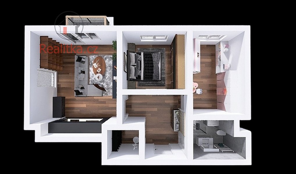 Prodej bytu 3+kk 60 m², Mělník – náhled fotky 4