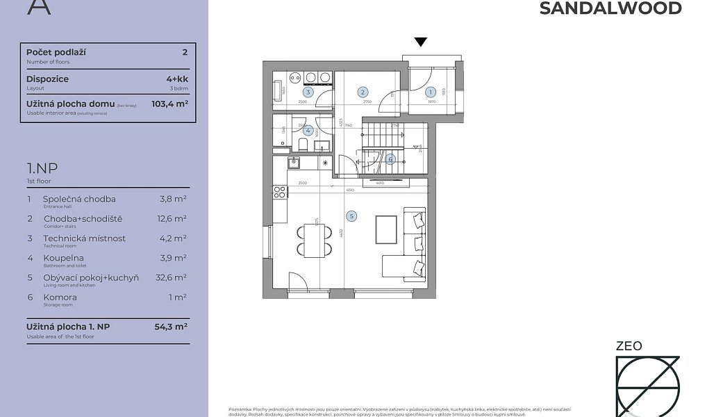 Prodej domu 102 m² s pozemkem 412 m², Mladá Boleslav – náhled fotky 8
