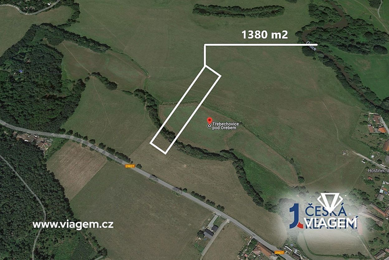 Pole 2 761 m², Podíl 50 % o výměře 1 381 m² – pohled 2