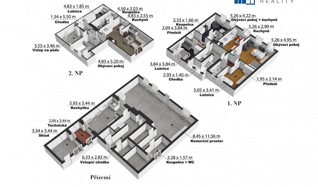 Prodej domu 350 m² s pozemkem 207 m², Dubí – náhled fotky 45