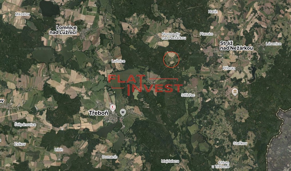 Prodej stavebního pozemku 15 968 m², Novosedly nad Nežárkou – náhled fotky 4