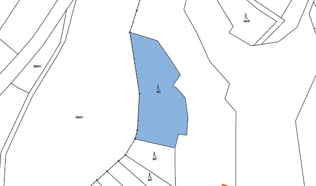 Prodej lesa 1 184 m², Mšeno – náhled fotky 2