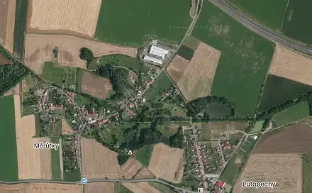 Prodej zahrady 1 685 m², Lutopecny - Měrůtky, okres Kroměříž