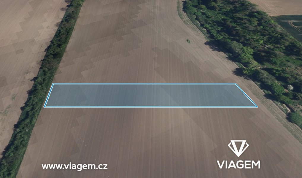 Prodej pole 1 540 m², Úhřetice – náhled fotky 2