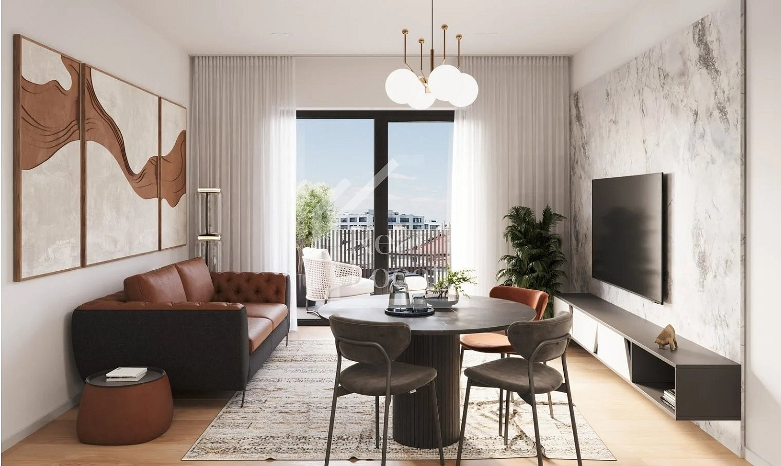 Pronájem bytu 2+kk 52 m² – fotografie 3