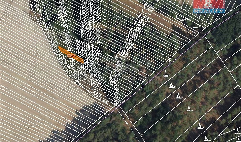 Prodej lesa 299 m², Skoronice – náhled fotky 9