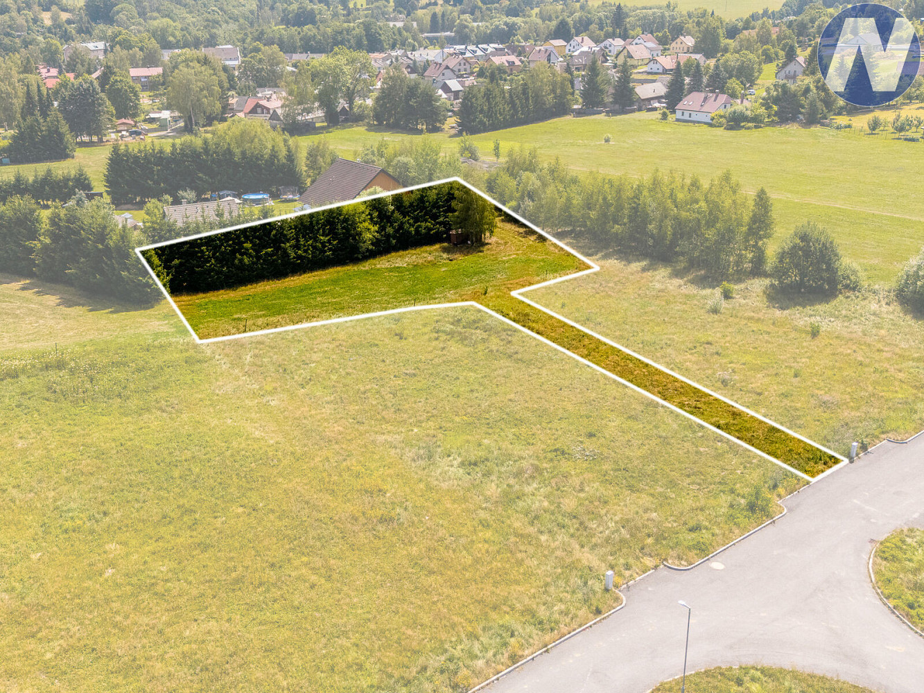 Prodej stavebního pozemku 1 563 m² – fotografie 5
