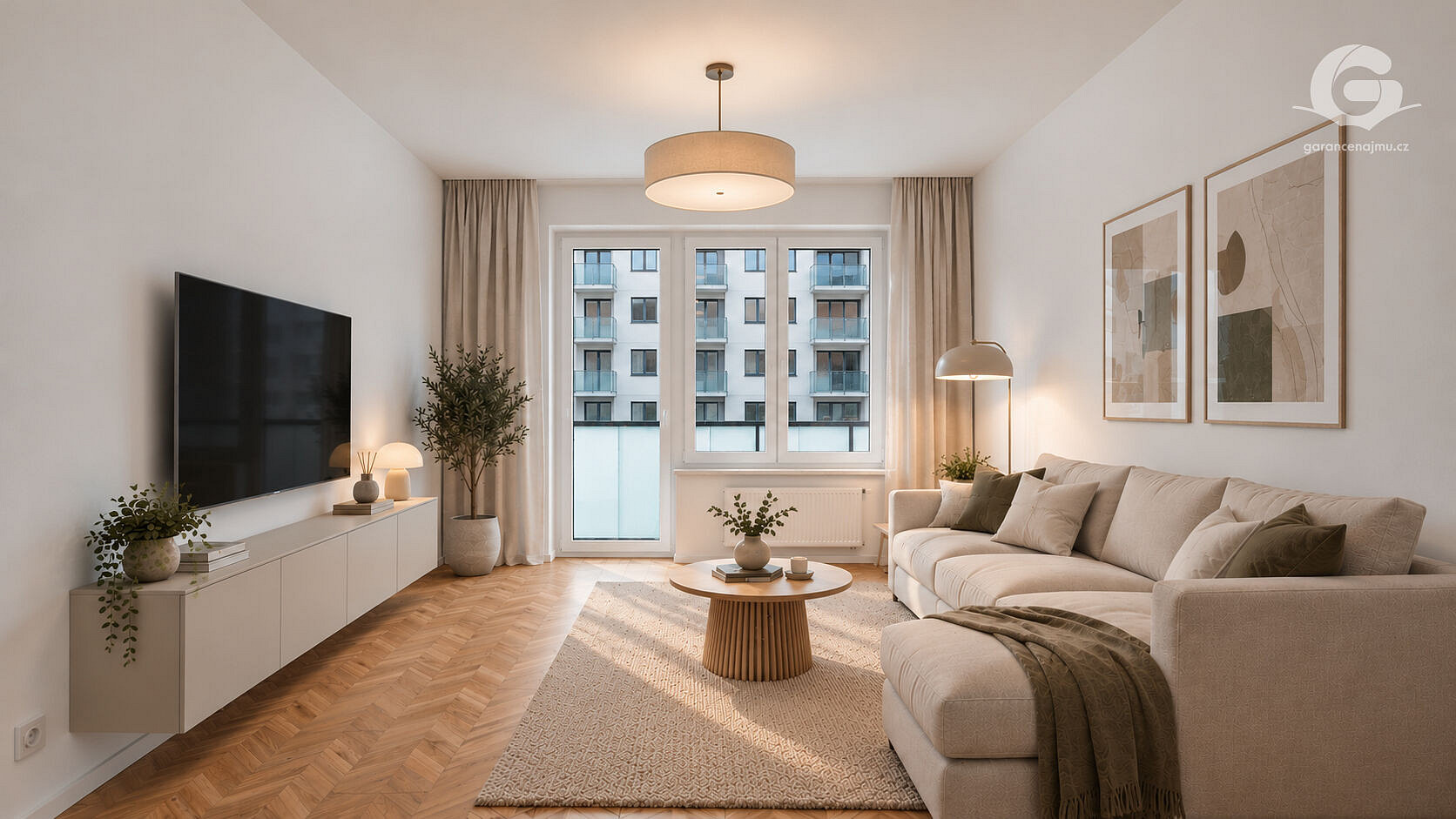 Pronájem bytu 3+kk 66 m²