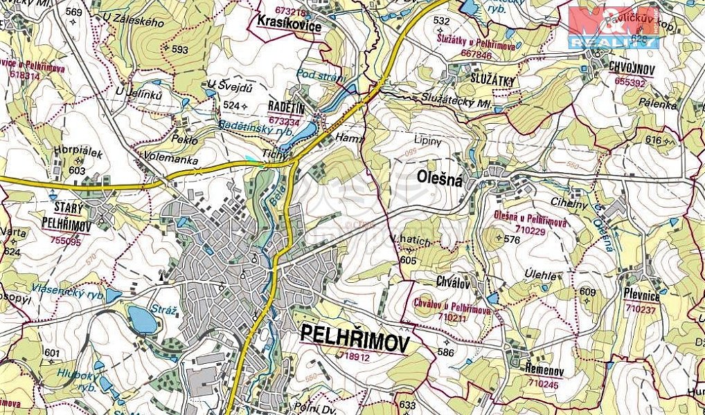 Prodej pole 4 712 m², Pelhřimov – náhled fotky 4
