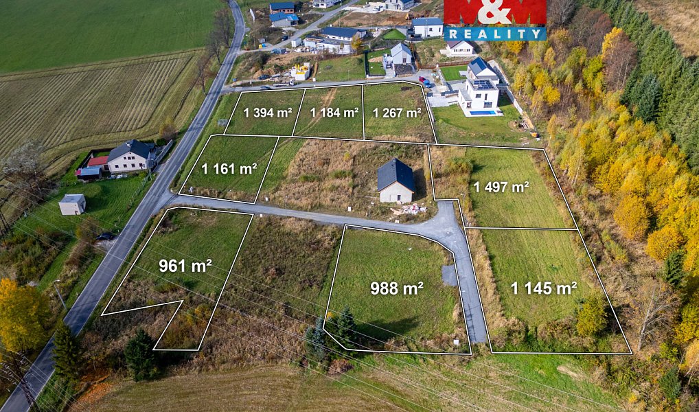 Prodej stavebního pozemku 1 184 m², Jeseník – fotka 1 z 30