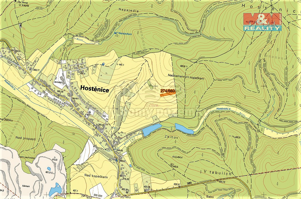 Prodej pole 1 630 m² – fotografie 3
