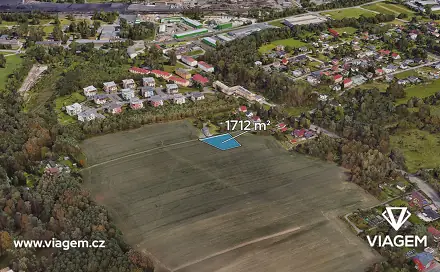 Prodej stavebního pozemku 1 712 m², Ostrava