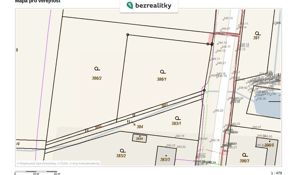 Prodej stavebního pozemku 1 331 m², Lhota pod Libčany – náhled fotky 4