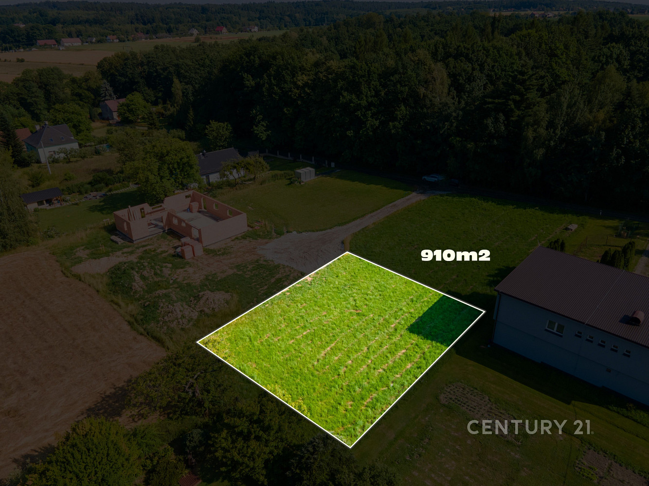 Prodej stavebního pozemku 910 m²