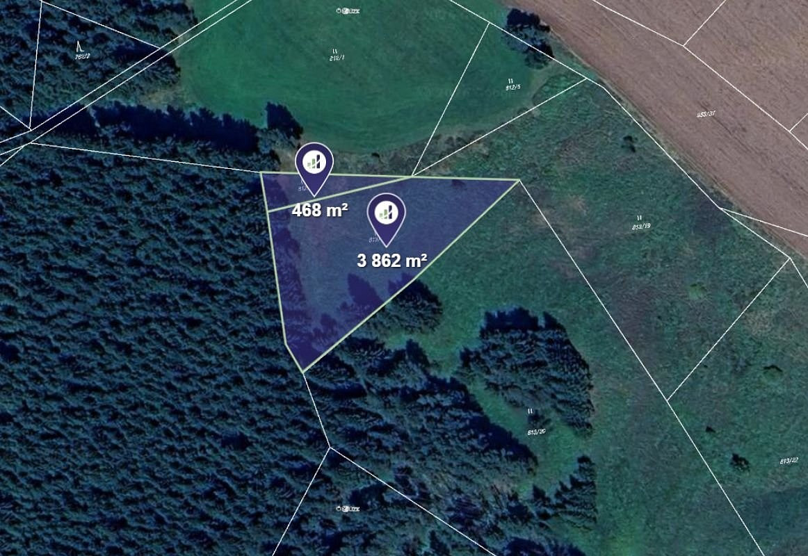 Prodej louky 4 330 m²