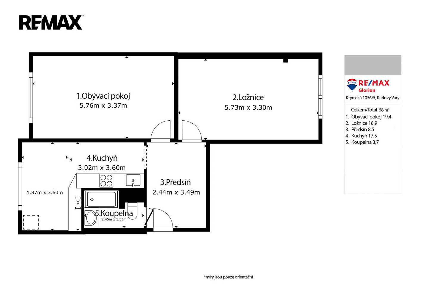 Prodej bytu 2+1 64 m² – fotografie 4