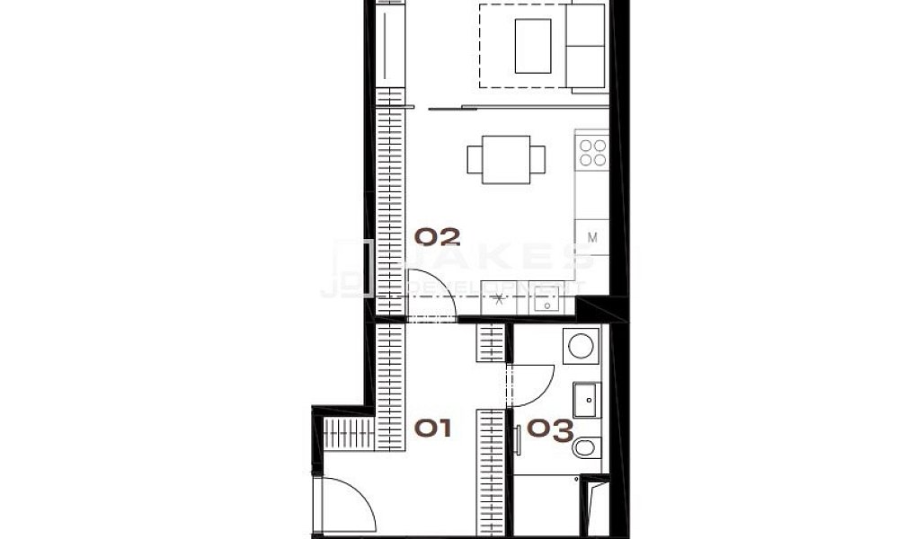 Prodej bytu 1+kk 41 m², Praha – náhled fotky 2