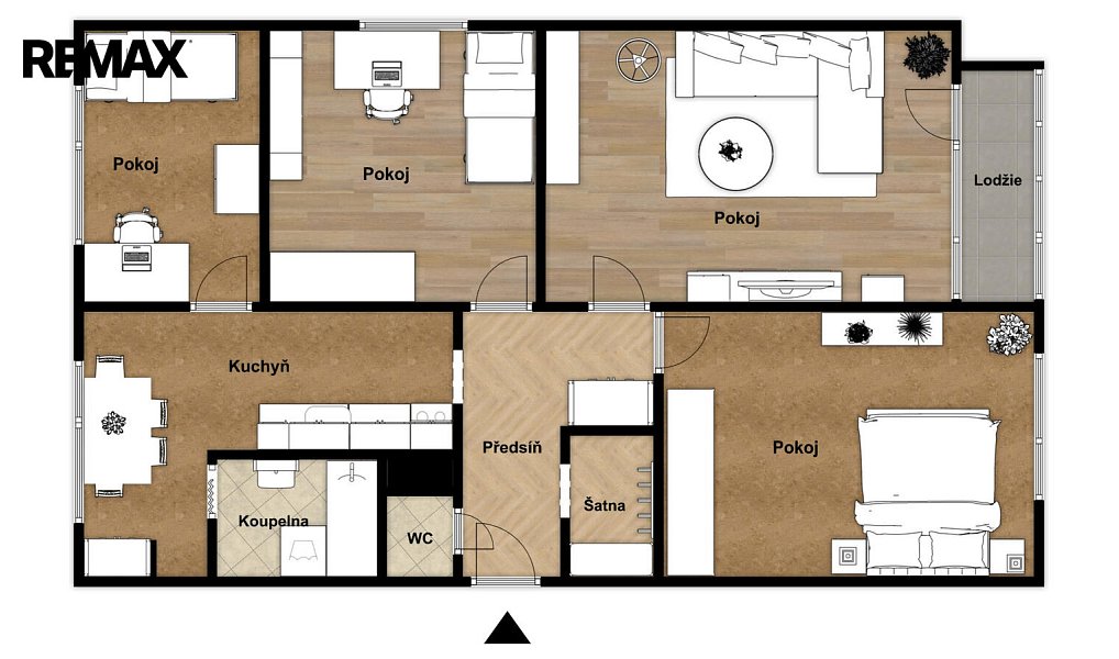 Prodej bytu 4+1 79 m², Jirkov – náhled fotky 3