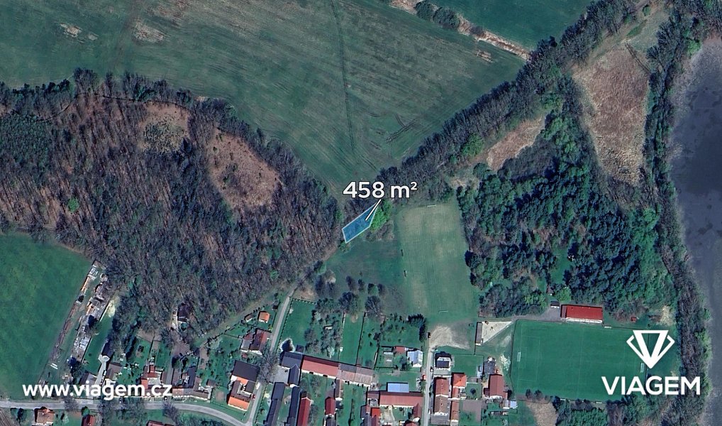 Prodej pole 458 m², Dívčice – náhled fotky 2