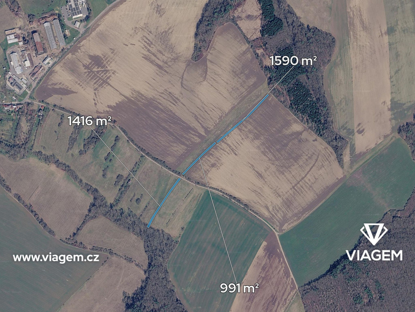 Prodej pole 2 498 m² – fotografie 2