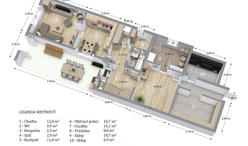 Prodej domu 149 m² s pozemkem 337 m², Velké Opatovice – náhled fotky 33