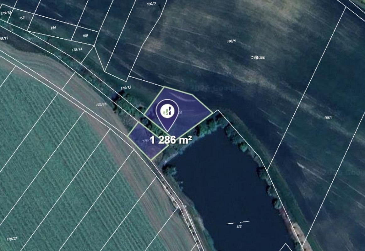 Prodej pole 1 286 m²