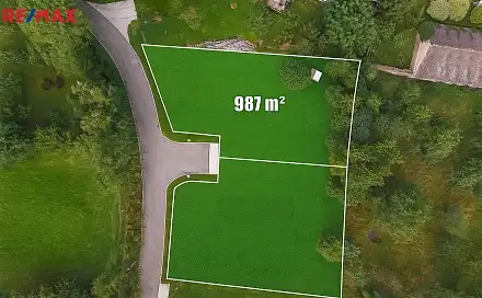 Prodej stavebního pozemku 987 m², Tuchlovice, okres Kladno