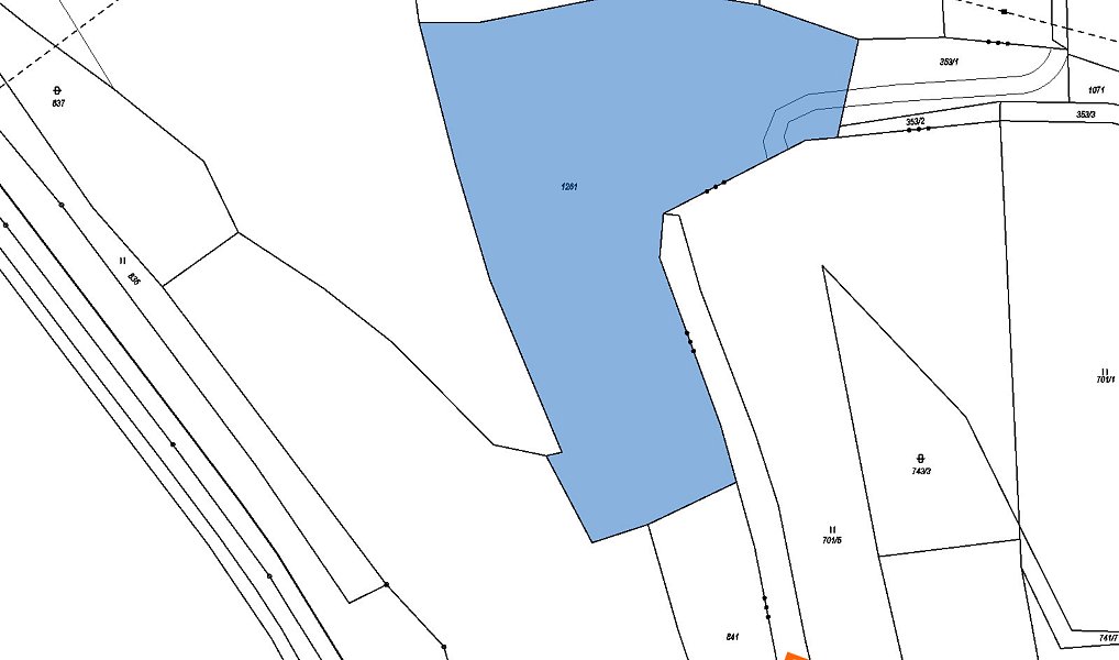 Prodej pole 2 140 m², Štěpánovice – náhled fotky 2