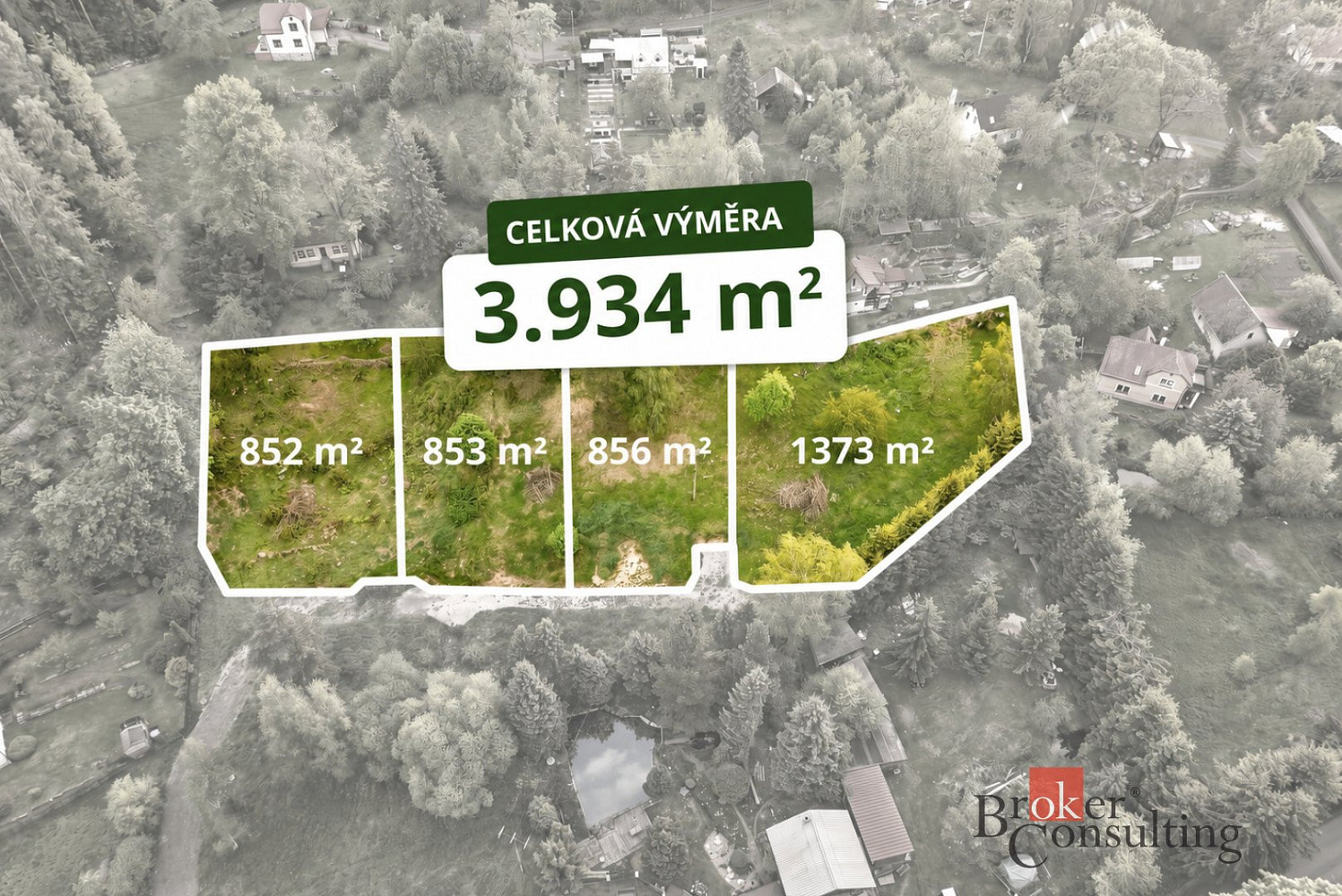 Prodej stavebního pozemku 3 934 m²