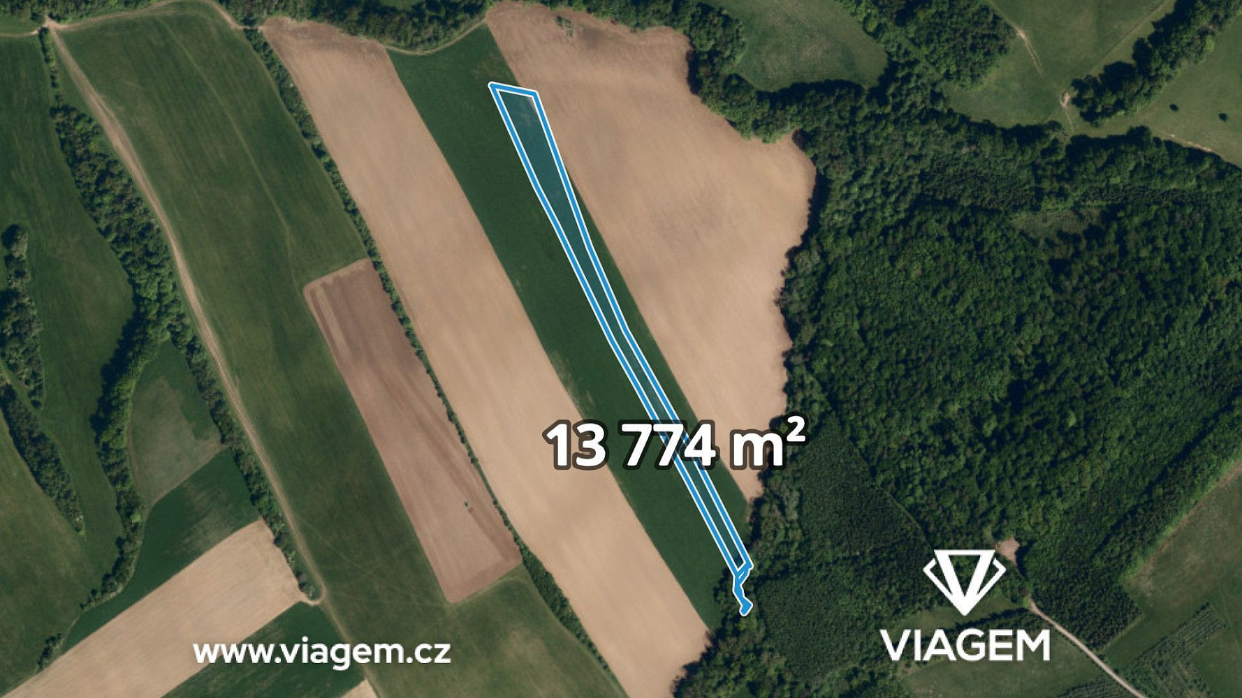 Prodej pole 13 774 m²