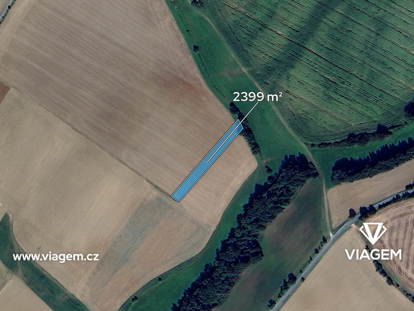 Prodej pole 439 m² – fotografie 2