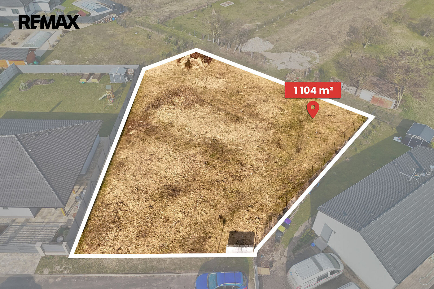 Prodej stavebního pozemku 1 104 m² – fotografie 3