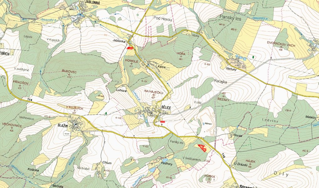 Prodej louky 8 142 m², Neveklov – náhled fotky 4