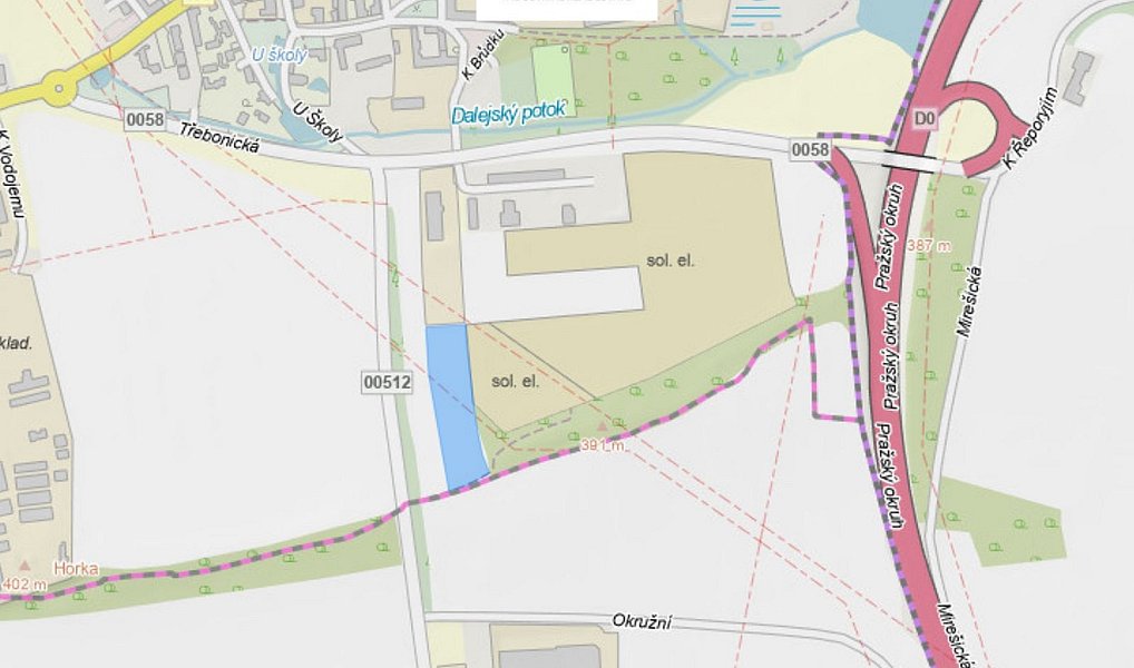 Prodej komerčního pozemku 10 158 m², Chrášťany – náhled fotky 7