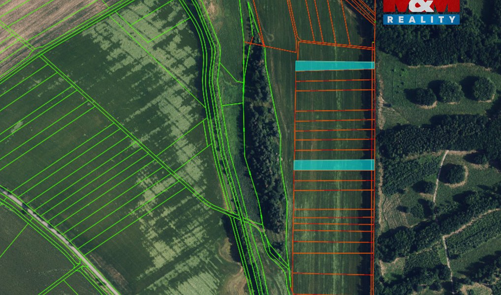 Prodej pole 5 359 m², Seloutky – náhled fotky 3