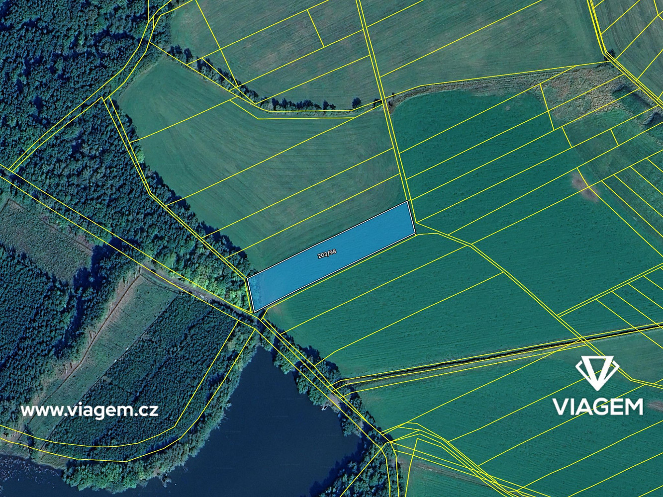 Prodej pole 2 820 m² – fotografie 4