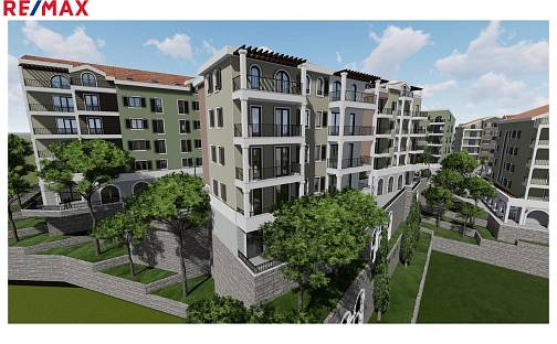 Prodej bytu 2+kk 52 m², Donja Lastva, Tivat Municipality, Černá Hora