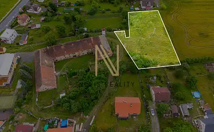 Prodej stavebního pozemku 4 041 m², Červené Poříčí, okres Klatovy