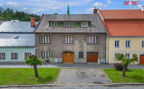Prodej domu 156 m² s pozemkem 721 m², náměstí Jana Karafiáta, Jimramov, okres Žďár nad Sázavou