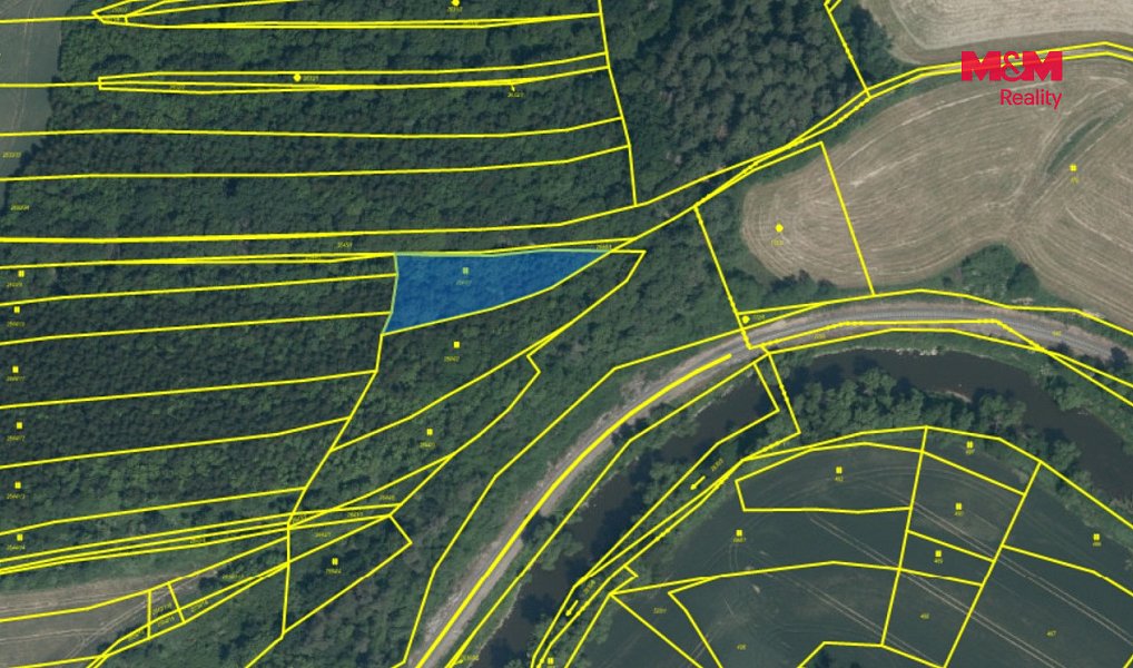 Prodej pozemku 3 758 m², Zruč nad Sázavou – náhled fotky 2