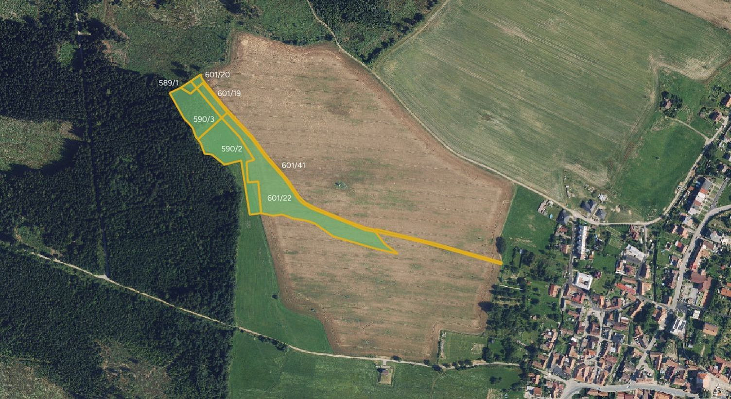 Prodej pole 11 618 m²